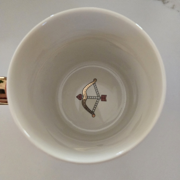 NEW Anthropologie Bistro Tile Mug - Valentine's Edition - Picture 6 of 7